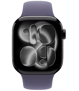 Умные часы Apple Watch Series 11 (Black, Purple Fog, Sport Band, 46mm, M/L)