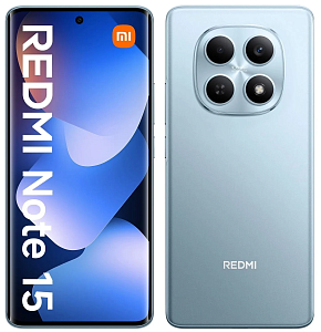 Смартфон Xiaomi Redmi Note 15 5G (Синий, 8 ГБ, 512 ГБ, Китай, Dual nanoSim, Без Rustore)