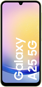 Смартфон Samsung Galaxy A25 5G 6/128GB (6 ГБ, 128 ГБ, Жёлтый, Dual nanoSim, Global, Без Rustore)